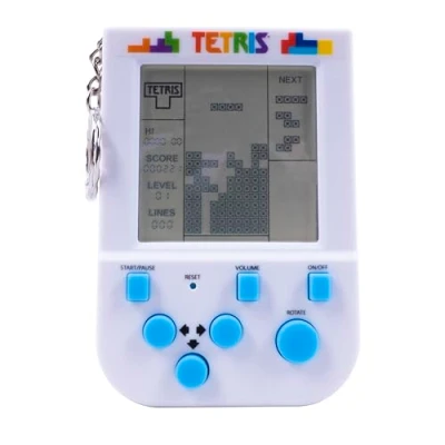 Abbildung von Fizz creations Schlüsselanhänger Tetris Retro Arcade Spiel mit Sound