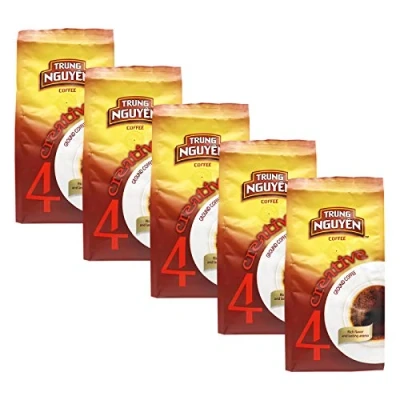 Abbildung von 5x250g Trung Nguyen Creative 4 Vietnam Kaffee gemahlen (Arabica,Robusta,Excelsa,Catimor)