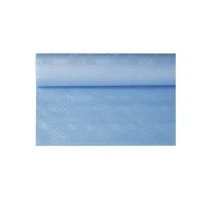 Abbildung von PAPSTAR Tischdecke Papiertischtuch mit Damastprägung 8 m x 1,2 hellblau