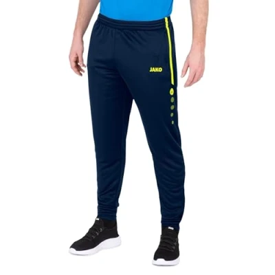 Abbildung von JAKO Herren Active Trainingshose, Marine/Neongelb, S EU