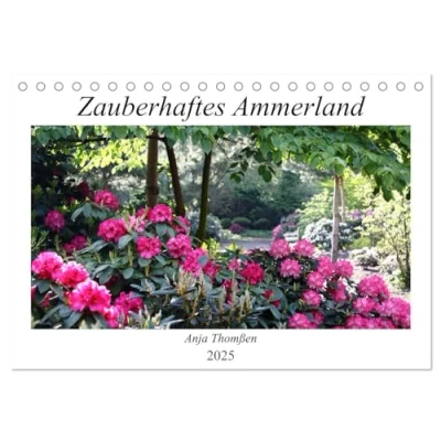 Abbildung von Zauberhaftes Ammerland (Tischkalender 2025 DIN A5 quer), CALVENDO Monatskalender