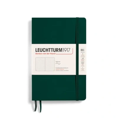 Abbildung von LEUCHTTURM1917 370318 Notizbuch Paperback (B6+), Softcover, 123 nummerierte Seiten, Forest Green, Dotted