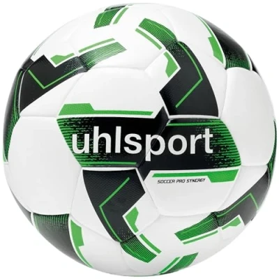 Abbildung von uhlsport PRO Synergy Trainings Fußball, Größe: 4, Weiß schwarz fluo rot