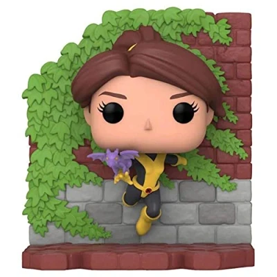 Abbildung von Marvel POP! Deluxe Vinyl Figur X Men: Kitty Pryde mit Lockheed 9 cm