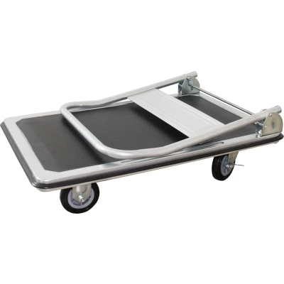 Abbildung von ProBauTec Plattformwagen, Tragkraft 250 kg, Farbe: anthrazit grau