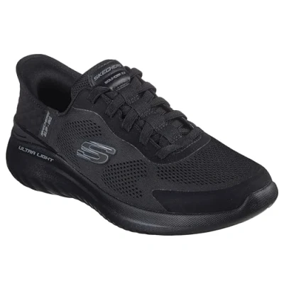 Abbildung von Skechers Herren Sneakers, Schwarzes Mesh Synthetik, 39.5 EU