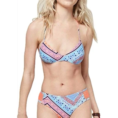 Abbildung von O&#039;Neill Damen PW Barey Lace Bikini Top, Blau All Over Print W, 38