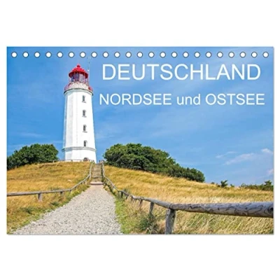 Abbildung von Deutschland Nordsee und Ostsee (Tischkalender 2025 DIN A5 quer), CALVENDO Monatskalender