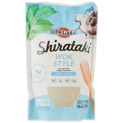Abbildung von Miyata Shirataki Wok Style, Nudeln aus Konjakmehl, 6er Pack (6 x 270 g)