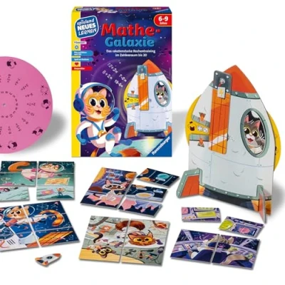 Abbildung von Ravensburger Mathe Galaxie Puzzle für Kinder, Größe: One Size, Mehrfarbig