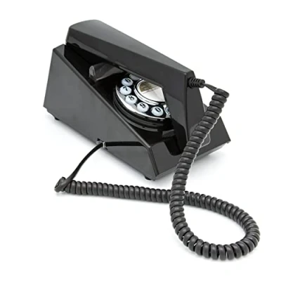 Abbildung von GPO GPOTRMB Trim Telephone Desktop Push Button (Black)