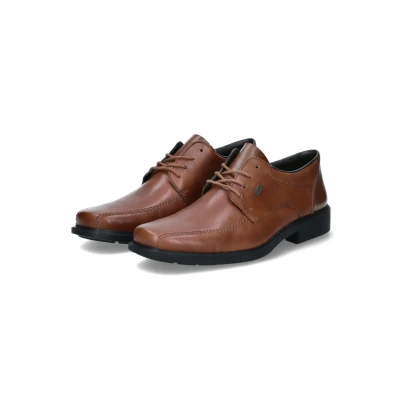 Abbildung von Rieker Herren Businessschuhe B0013, Männer Schnürschuhe,Freizeit,Schnuerschuhe,Schnuerer,straßenschuhe,Strassenschuhe,braun (24),41 EU / 7.5 UK