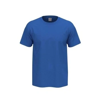 Abbildung von Stedman Comfort Men T shirt Royalblau Baumwolle Small Herren