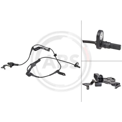 Abbildung von A.B.S. 31965 ABS Sensor aktiver 1100 schwarz FORD: Ranger Mk3