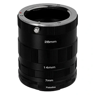 Abbildung von Fotodiox Macro Extension Tube Set Compatible with Fujifilm X Mount Cameras for Extreme Photography