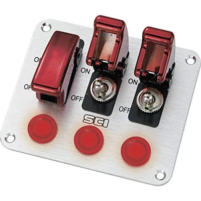 Abbildung von TRU COMPONENTS Auto Bedienfeld TC R18 P3A 12 V/DC 20 A 1 x Aus/Ein Klickend St