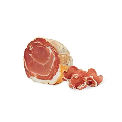 Abbildung von Fiocco di Prosciutto Salumi Pasini® Typisch emilianischer Schinken Handgefertigt Zarter Geschmack Halbiert 680gr