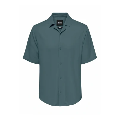 Abbildung von Only &amp; Sons Onsdash LIFE REG NOOS Hemd, Herren, Größe: XS, Stormy weather