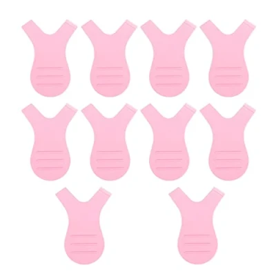 Abbildung von Libeauty Wimpern Bürste, 10 Stück Y Form Wimpernbürste, Wimpernlifting Zubehör, Wiederverwendbar, für Wimperndauerwelle Und Kämmen, Mit Hochwertiger PU Aufbewahrungstasche