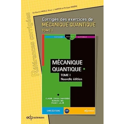 Abbildung von Corrigés des exercices de Mécanique Quantique Tome 1