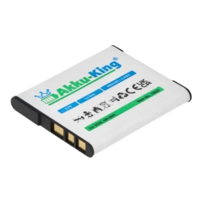 Abbildung von Akku King kompatibel mit Sony NP BN1, BN Li Ion 650mAh für Cyber Shot DSC T110P, T99B, TX66, WX100, W690, WX70, WX9