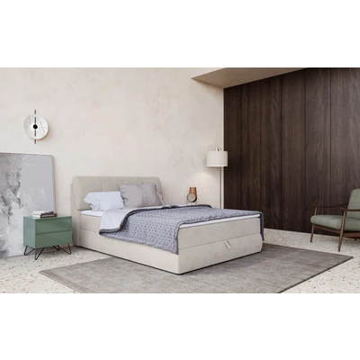 Abbildung von COTTA Boxbett &quot;Cooper&quot;, inkl. Topper, Bettkasten und verstellbarem Kopfteil