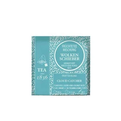 Abbildung von Früchteteemischung Wolkenschieber (Kirsch Kiwi Kokos Note) aromatisiert 50 Pyramidenbeutel im Sachet à 4,5 g