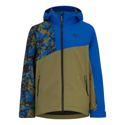 Abbildung von Ziener ANZO Snowboardjacke für Kinder, Größe: 176, Deep olive