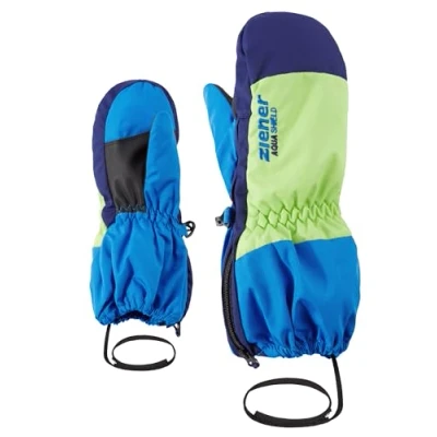 Abbildung von Ziener LEVI Minis Glove Unisex Fäustling für Kinder, Größe: 80, Persian blue