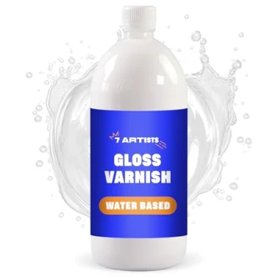Abbildung von 7 Artists Klarlack Acryllack Farblos, für Acrylfarben, Acryllack, 50 250 ml