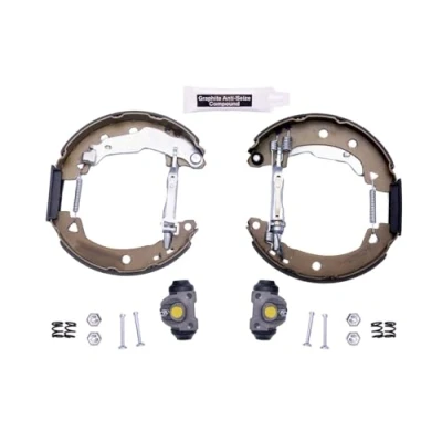 Abbildung von HELLA Shoe Kit Pro 8DB 355 004 381 Bremsensatz, Trommelbremse mit Radbremszylinder, Stellelement