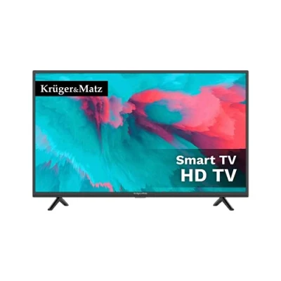 Abbildung von Kruger&amp;Matz 32&quot; Fernseher KM0232 S5 Smart TV 1366x768px HD Ready DVB T2 /T/S/S2/C H.265 HEVC D LED Hintergrundbeleuchtung Bildwiederholfrequenz 60 Hz