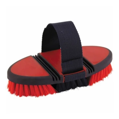 Abbildung von Horse Guard Kardätsche SoftTouch HG Rot/Marineblau