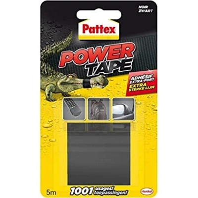 Abbildung von Pattex Kleber Reparatur Klebeband, Schwarz, 5 m