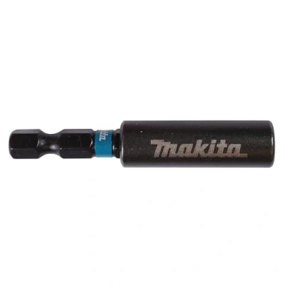 Abbildung von Bohrer und Bitset Makita B 66793 Bit Halter 1/4&quot; 60 mm, magnetisch, für 1/4 &quot; Sechska