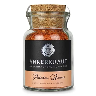 Abbildung von Ankerkraut Patatas Bravas, Gewürzmischung für spanische Kartoffelwürfel, 90g im Korkenglas