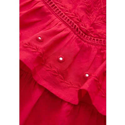 Abbildung von Next Regular Fitrara Style Alinienrock, Damen, Größe: 44, Red