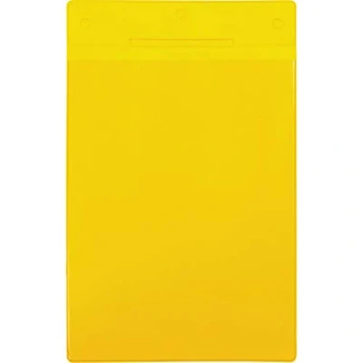 Abbildung von Tarifold Pro Kennzeichnungshülle A5 gelb magnetisch PVC VE=10 Stück