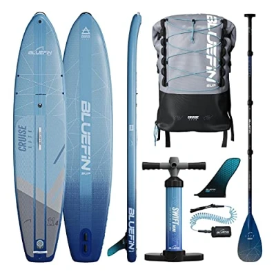 Abbildung von Bluefin Cruise Lite SUP Paddleboard, Paddleboards für Erwachsene, Stand Up Board, Paddleboarding, 11&#039;4ft Sup. Leichtes Kompaktes Paddleboard