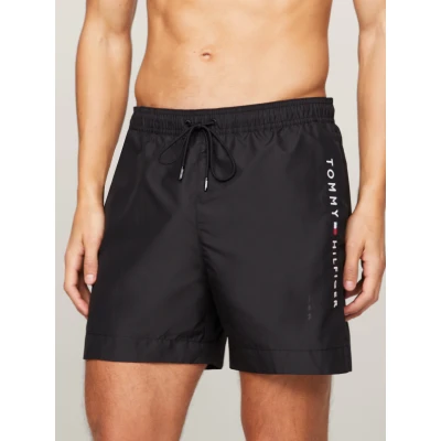 Abbildung von Tommy Hilfiger Original Drawstring Badeshorts, Herren, Größe: XL, Black