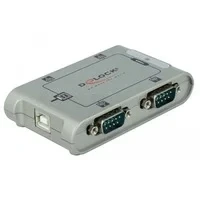 Abbildung von USB 2.0 Adapter, A Stecker &gt; 4x Seriell RS 232