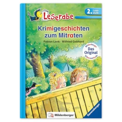 Abbildung von Leserabe Krimigeschichten zum Mitraten: Lesestufe 2: Leichter lesen lernen mit der Silbenmethode. 2.