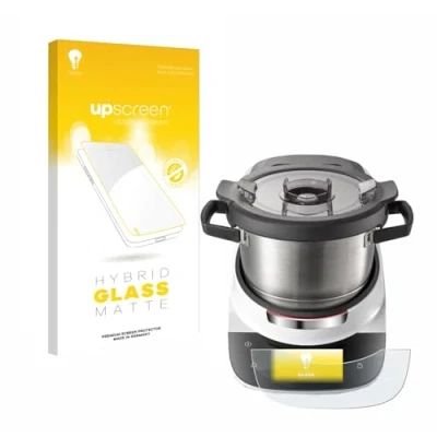 Abbildung von upscreen Entspiegelungs Schutzglas für Bosch Cookit Schutzfolie Matt, Glas Folie [mattierend, 9H Panzerschutz, Anti Fingerprint]