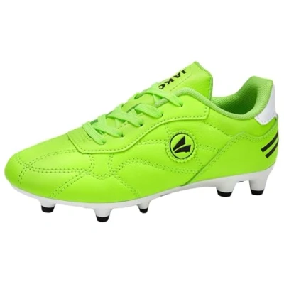 Abbildung von JAKO JSFG Signature Unisex Fußballschuh Nocken für Kinder, Größe: 30, Neon yellow/jet black Schuhe
