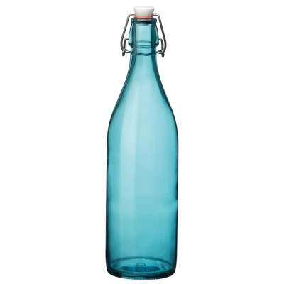 Abbildung von Bormioli Rocco Bügelflasche / Weckflasche Giara Hellblau 1 Liter