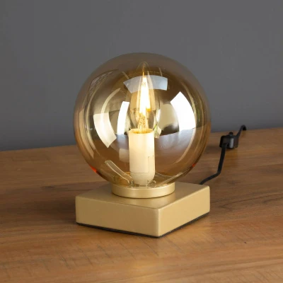 Abbildung von ECO LIGHT Tischleuchte Pluto, Leuchtmittel wechselbar