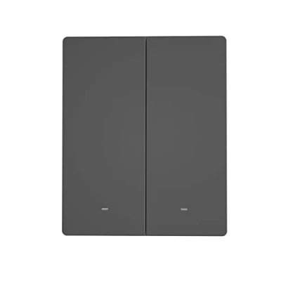 Abbildung von SONOFF Smart Wandschalter,Smart Wlan Lichtschalter,M5 2C 80 2 Gang Home Schalter vom Typ 80,Physische Tasten Schalter,kompatibel mit Alexa,Google Home.Bluetooth Fast Pairing