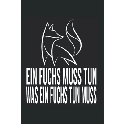 Abbildung von ein Fuchs muss tun was muss: 6x9 Gepunkted Notizbuch für Manager