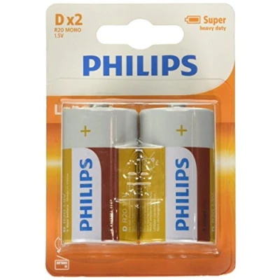 Abbildung von Philips LONGLIFE 2 Blister R20 (D), farblich sortiert