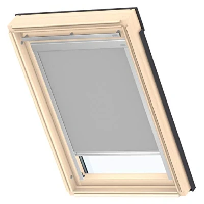 Abbildung von VELUX Verdunklungsrollo &quot;DBL P08 4204&quot;, verdunkelnd, Verdunkelung, ohne Bohren, in Führungsschienen, alufarbene Führungsschienen &amp; Griffleiste